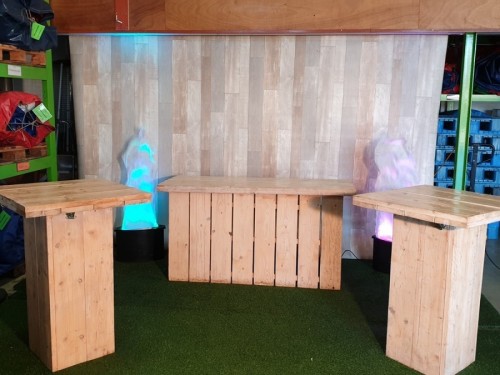 Buffettafel steigerhout (inklapbaar)